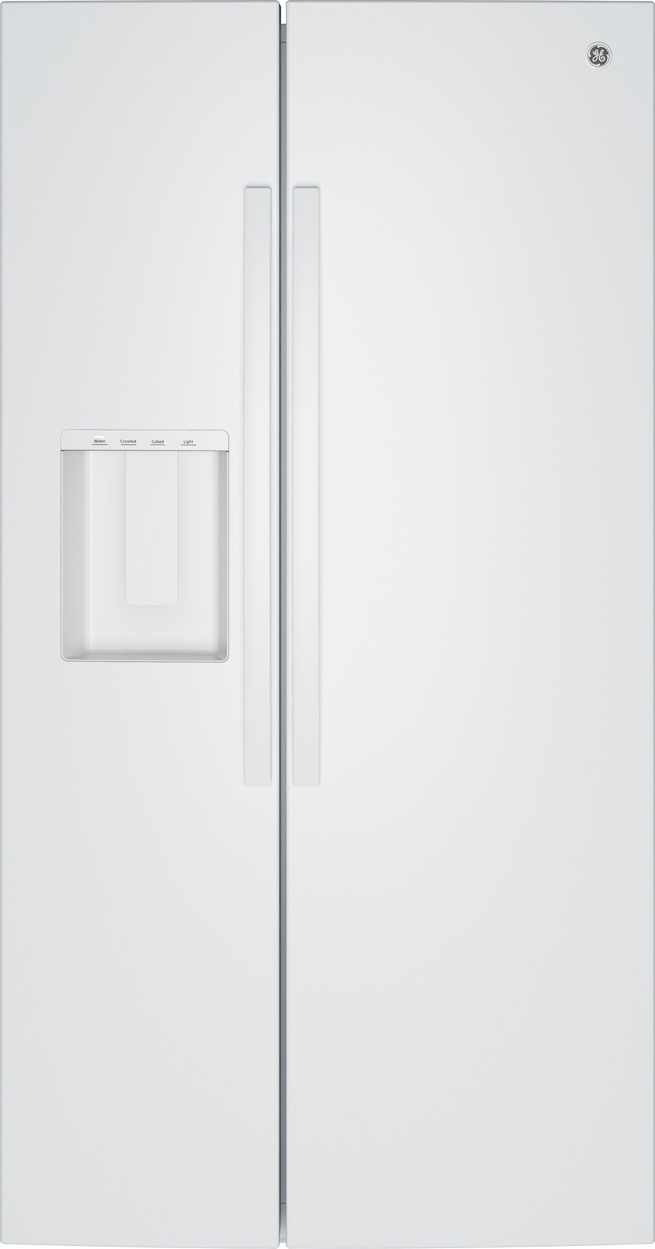 GE GSS28NGYWW 36 Inch Freestanding Side-By-Side Refrigerator White