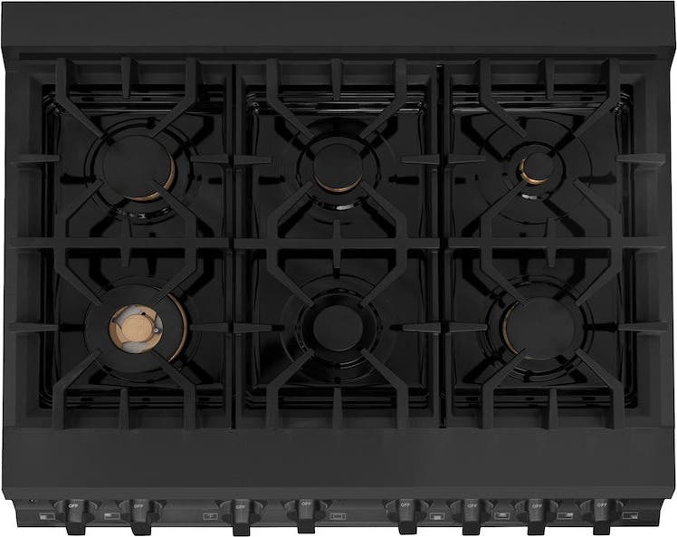 Zline RABBR36 Black Stainless Steel