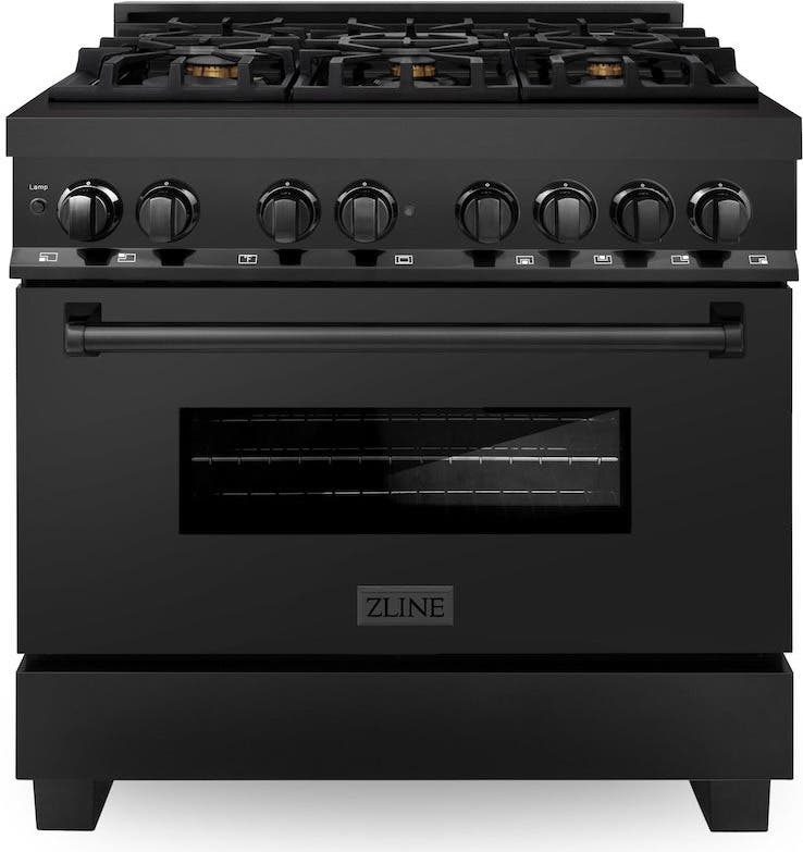 Zline RABBR36 Black Stainless Steel