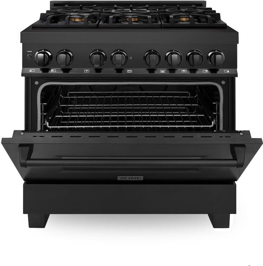 Zline RABBR36 Black Stainless Steel