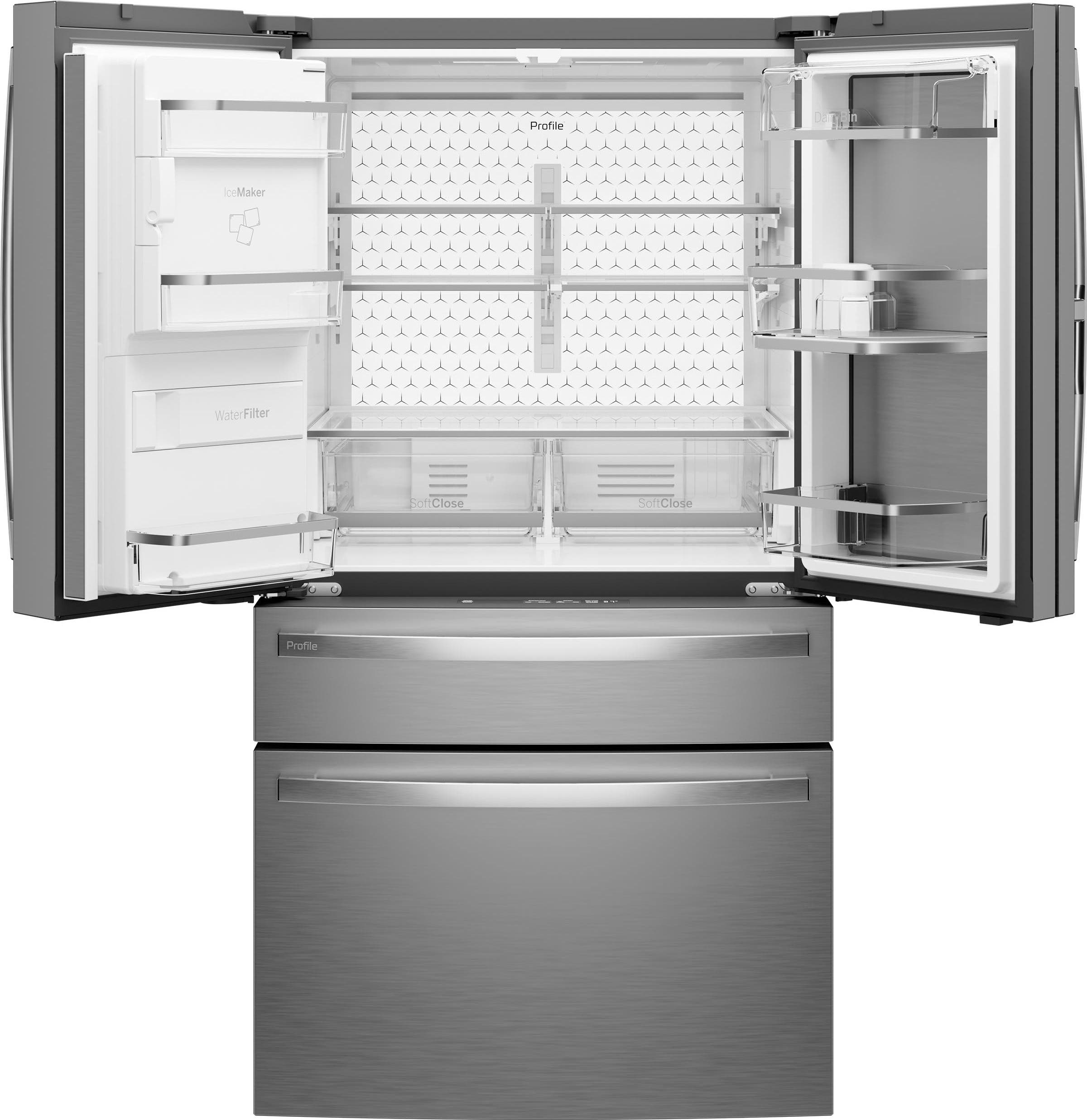 GE PVD28HYYFS Fingerprint Resistant Stainless Steel
