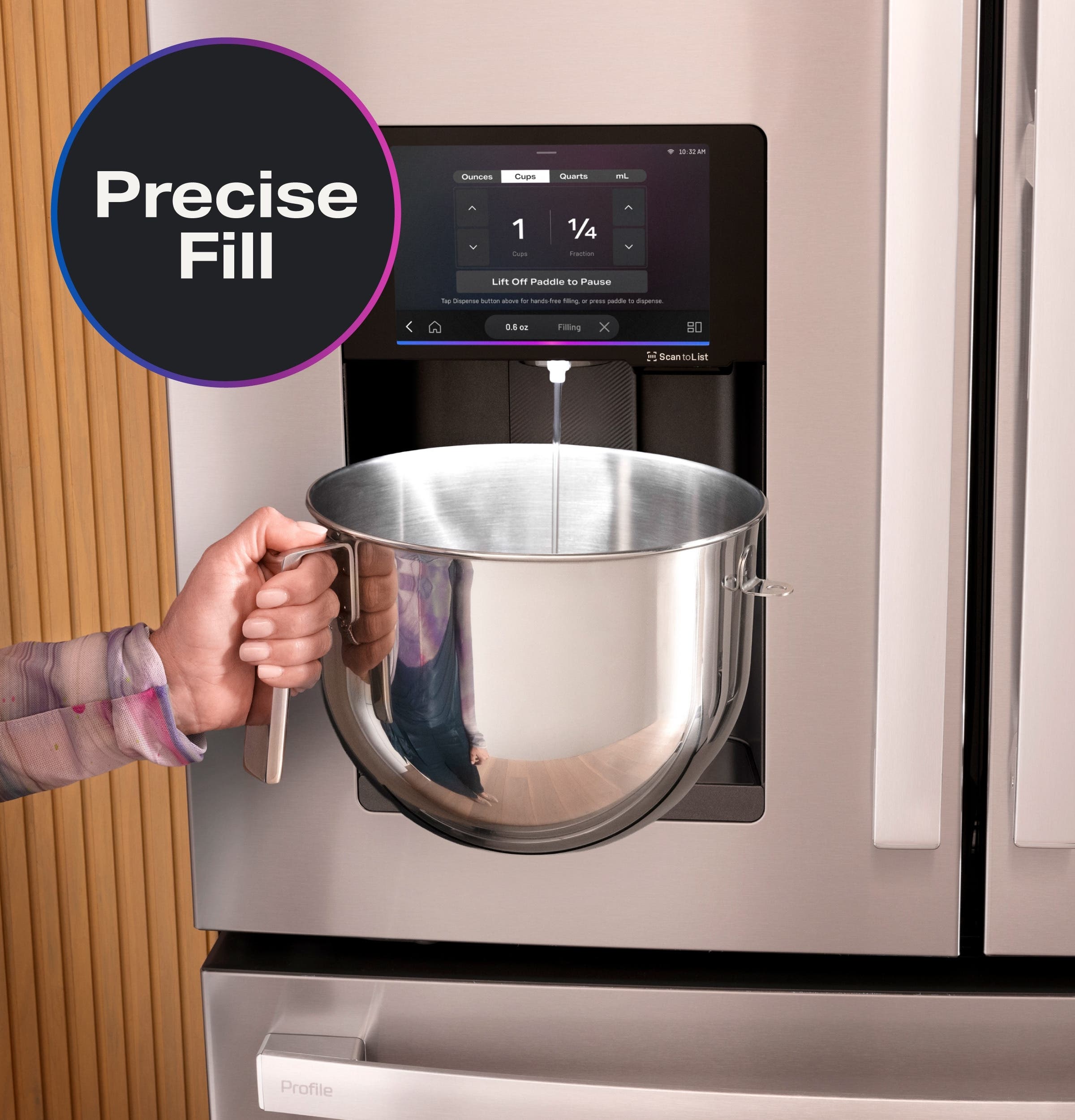 GE PVD28HYYFS Fingerprint Resistant Stainless Steel