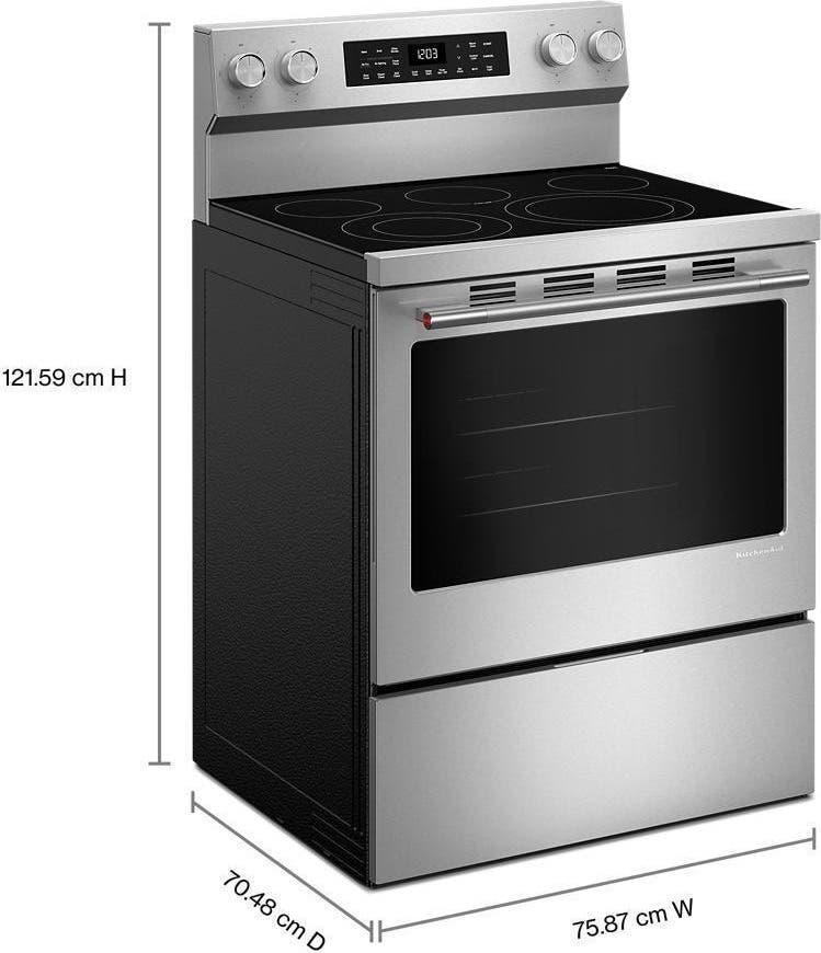 KitchenAid KFES330TPS Stainless Steel