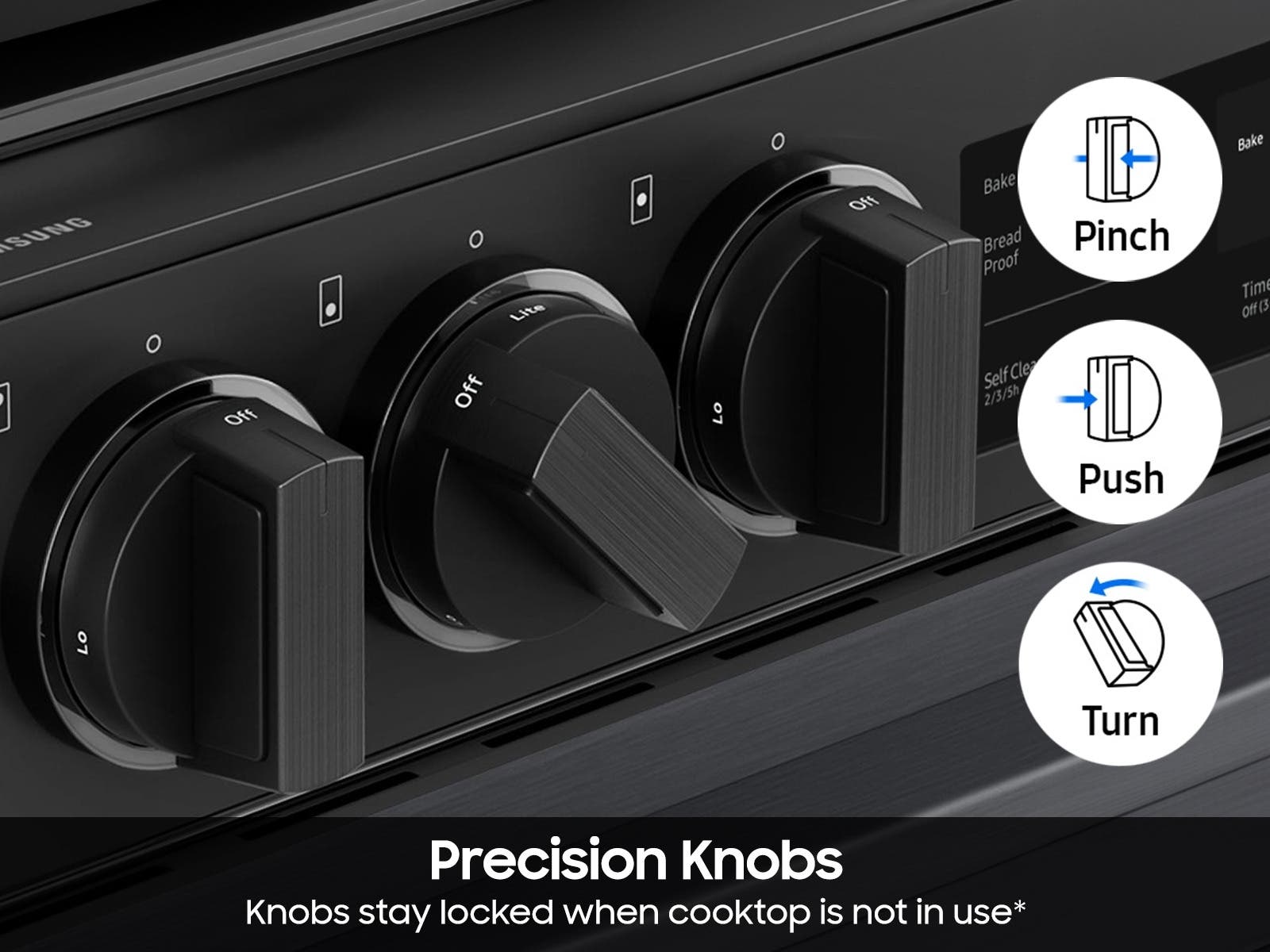 Samsung NSG6DG8100MT Matte Black Steel