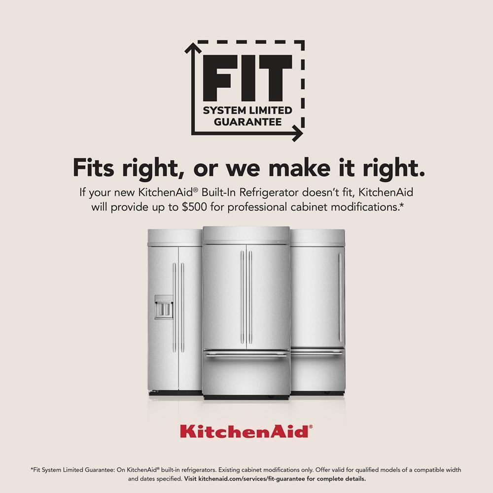KitchenAid KBSN748TPA 48 Inch Built-In Side-by-Side Refrigerator