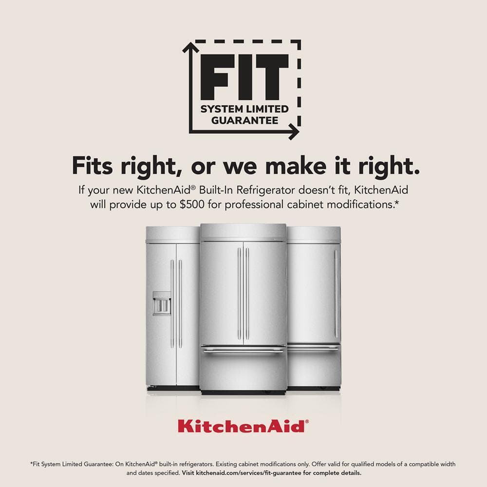 KitchenAid KBSN748TPA Panel Ready
