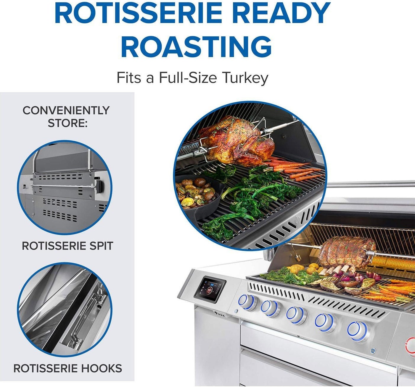 Napoleon PRO665VXRSIBPSS Prestige Pro 665 Elite Gas Grill