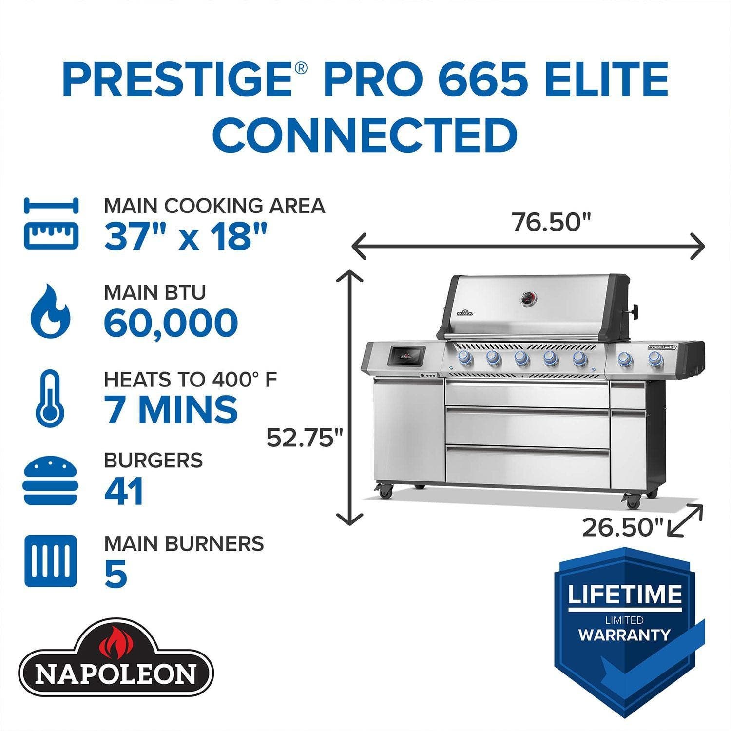 Napoleon PRO665VXRSIBNSS Natural Gas