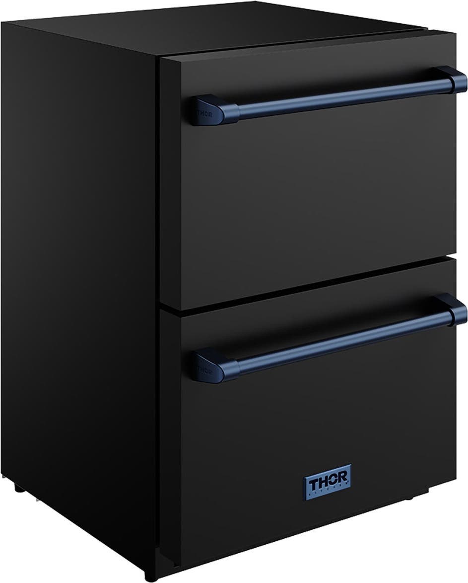 Thor RZ24UBBLU Black With Gun Metal Blue Color Kit