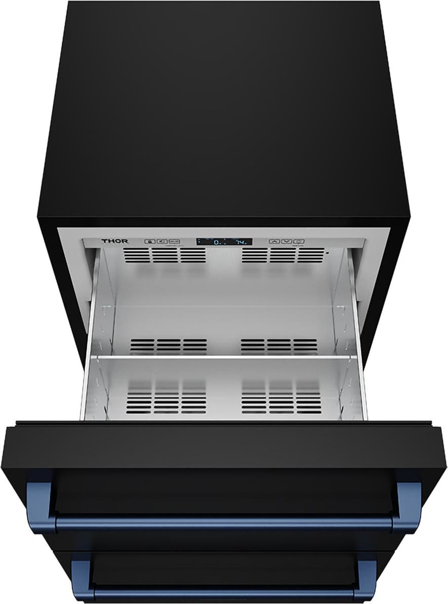 Thor RZ24UBBLU Black With Gun Metal Blue Color Kit