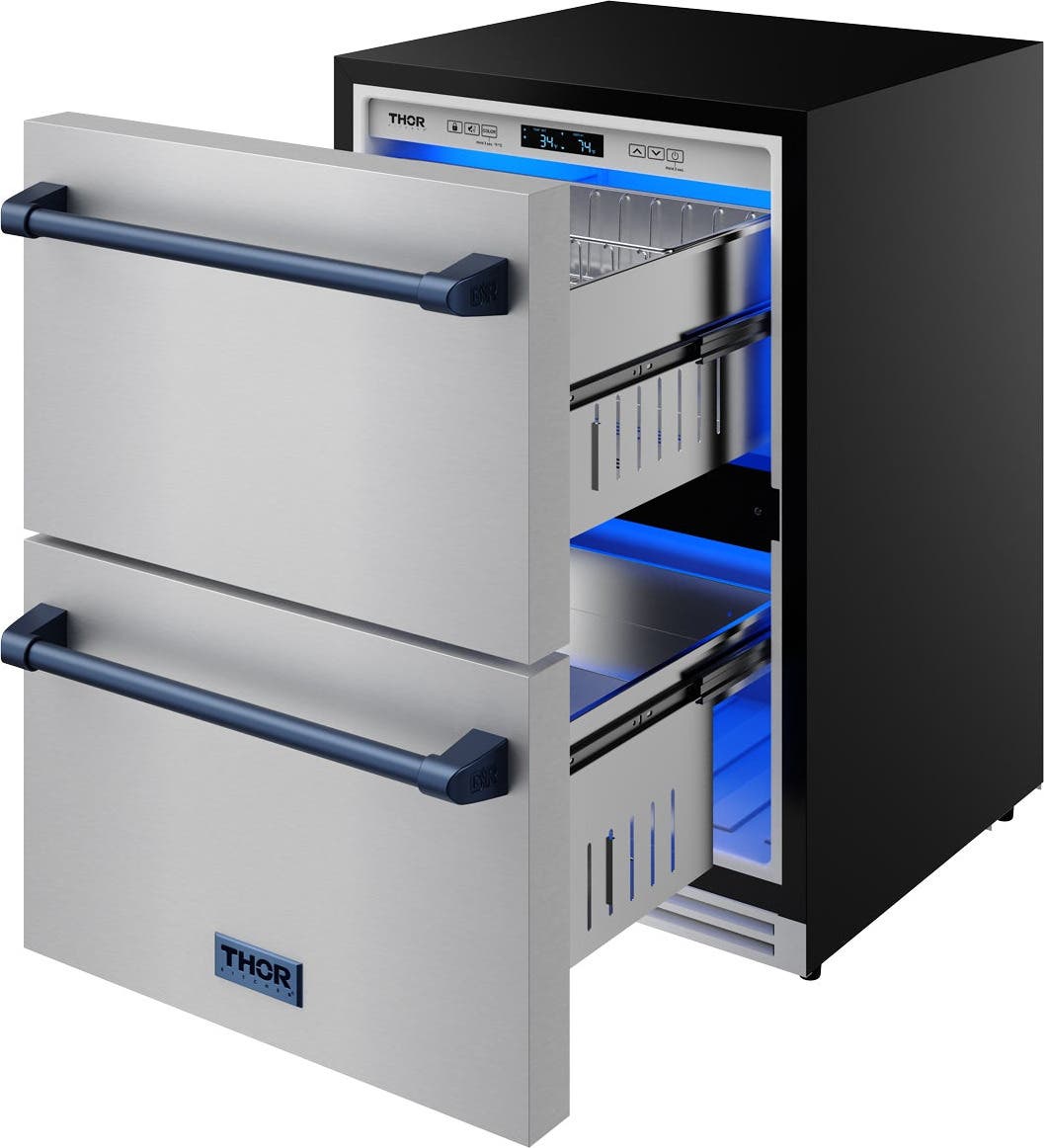Thor RF24UBLU Stainless Steel With Gun Metal Blue Color Kit