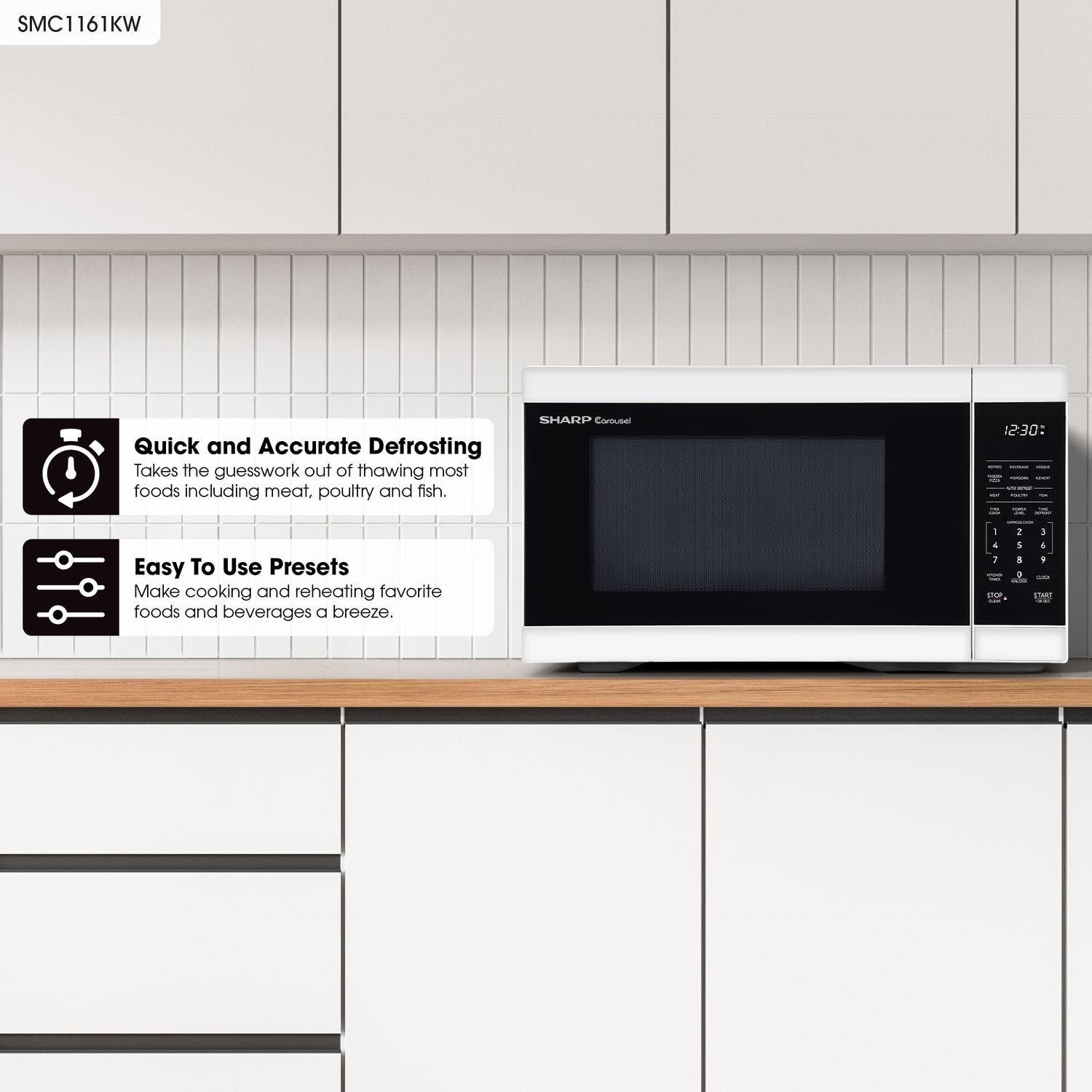 Sharp SMC1161KW White