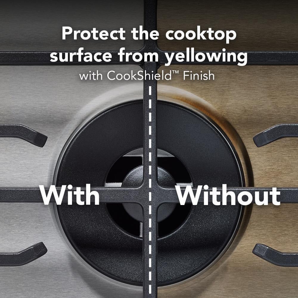 KitchenAid KCGK736SJP 36 in. Gas Cooktop | Plesser's Appliances