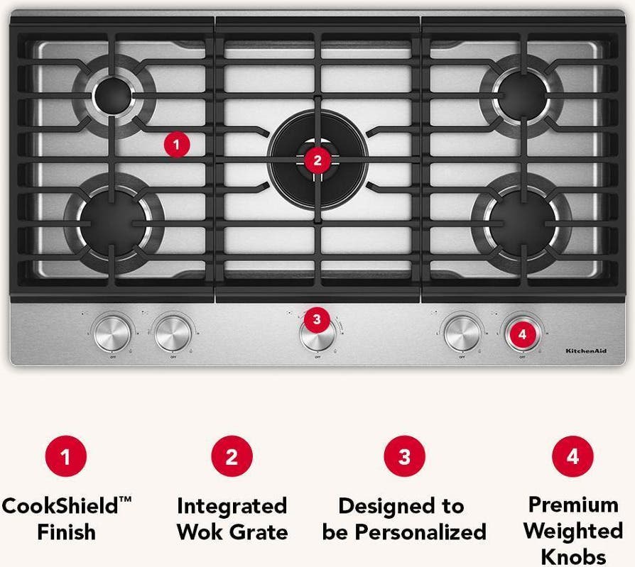 KitchenAid KCGK536SSS Stainless Steel