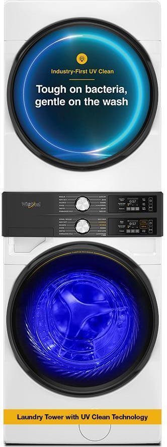 Whirlpool WGF5727TW Gas, White