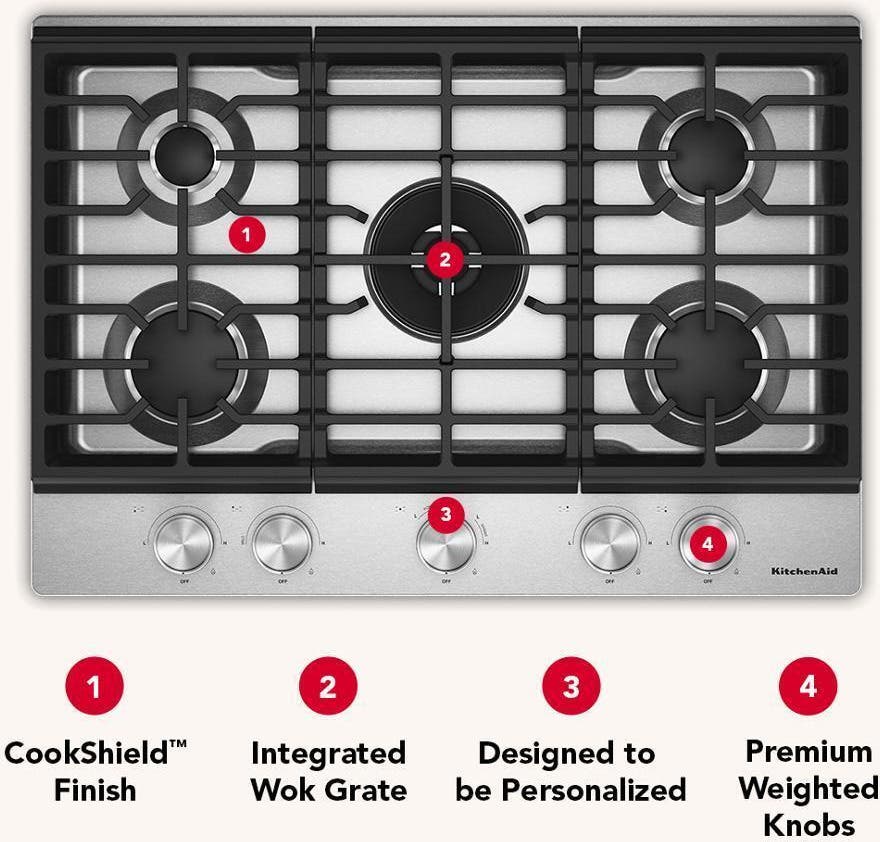 KitchenAid KCGK530SSS Stainless Steel