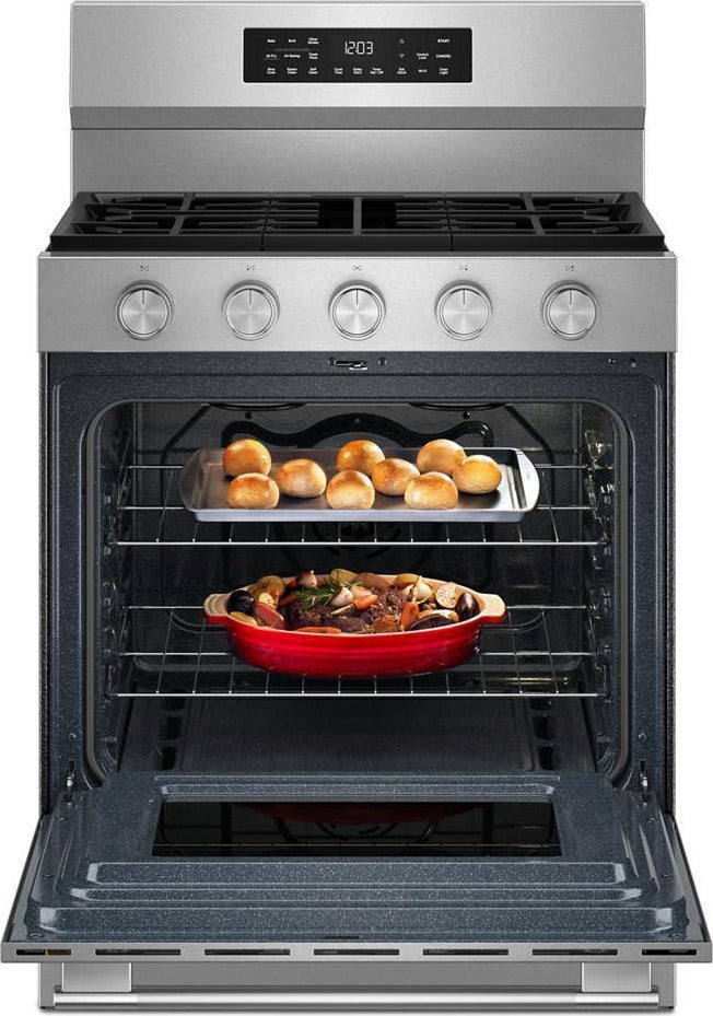 KitchenAid KFGS330TPS 30 Inch Freestanding Smart Gas Range