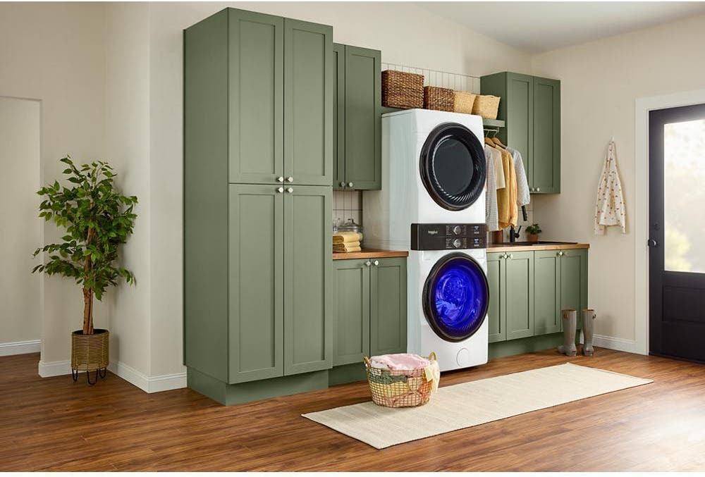 Whirlpool WEF5727TW Electric, White