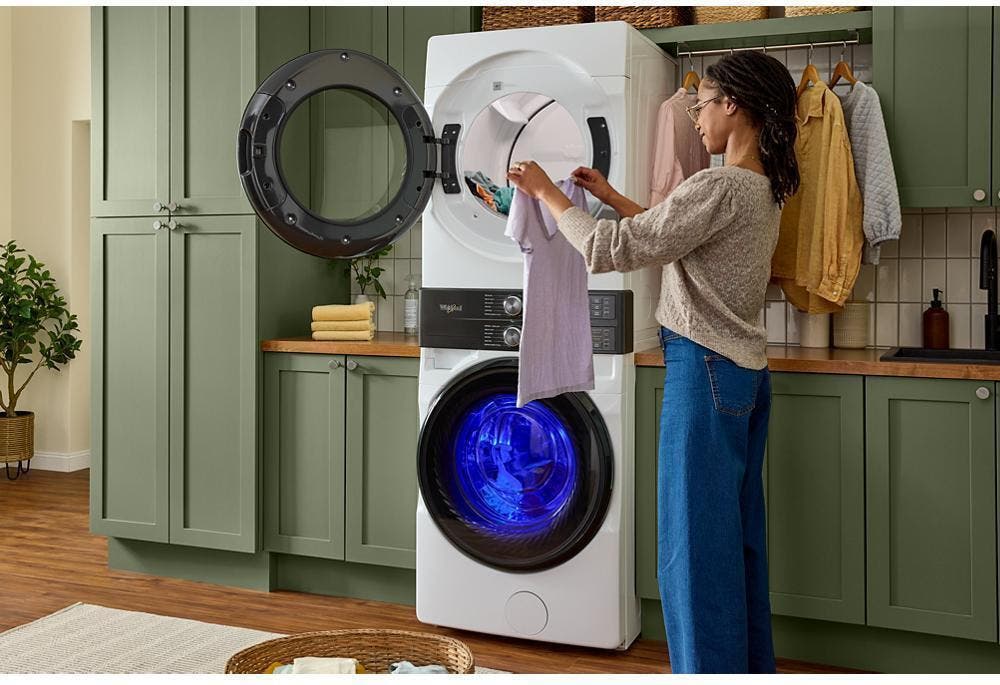 Whirlpool WEF5727TW Electric, White