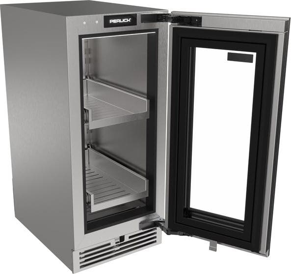 Perlick G5RE15GL Glass Door With Reversible Hinge