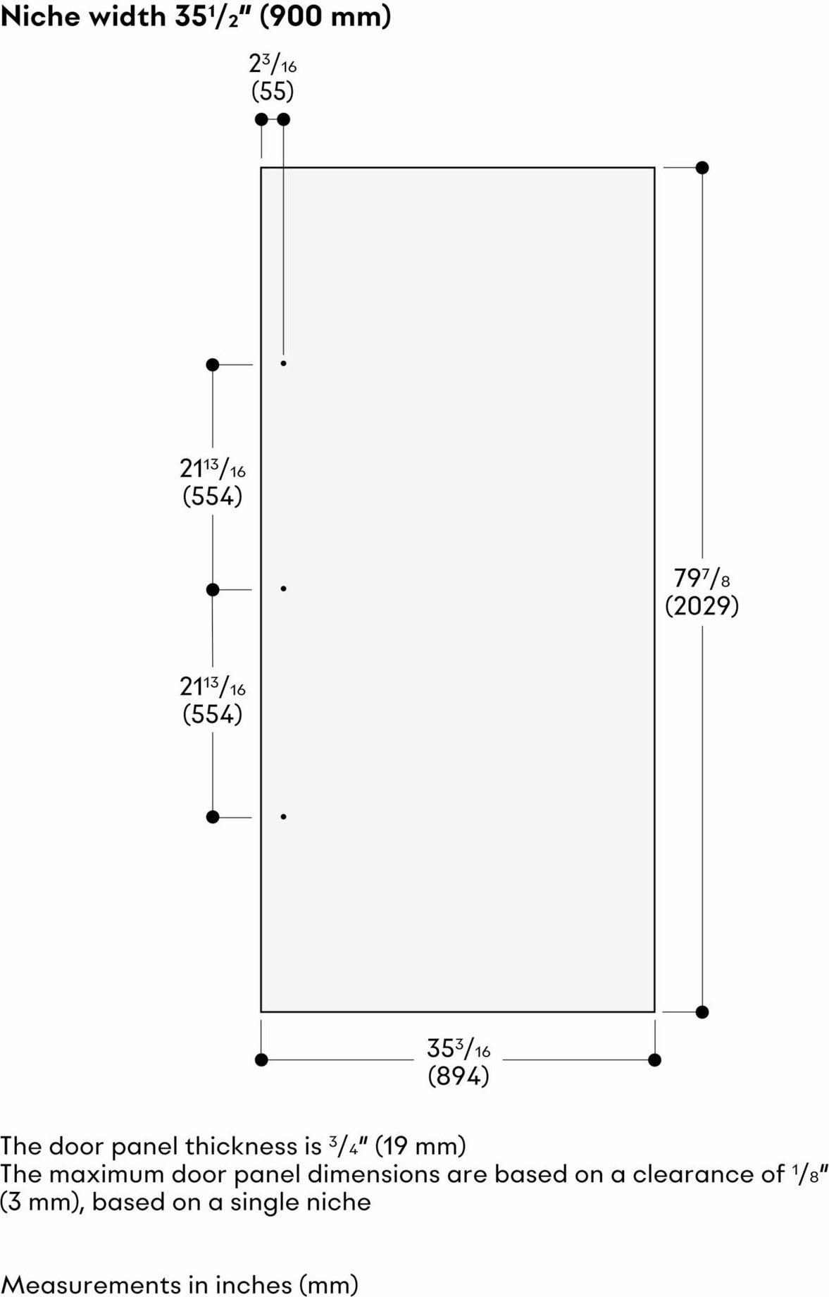 Gaggenau RVC497790 35.5 Inch Expressive Series Refrigeration