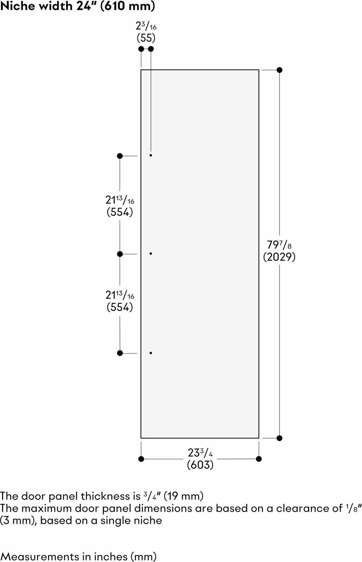 Gaggenau RVC467790 Custom Panel Ready