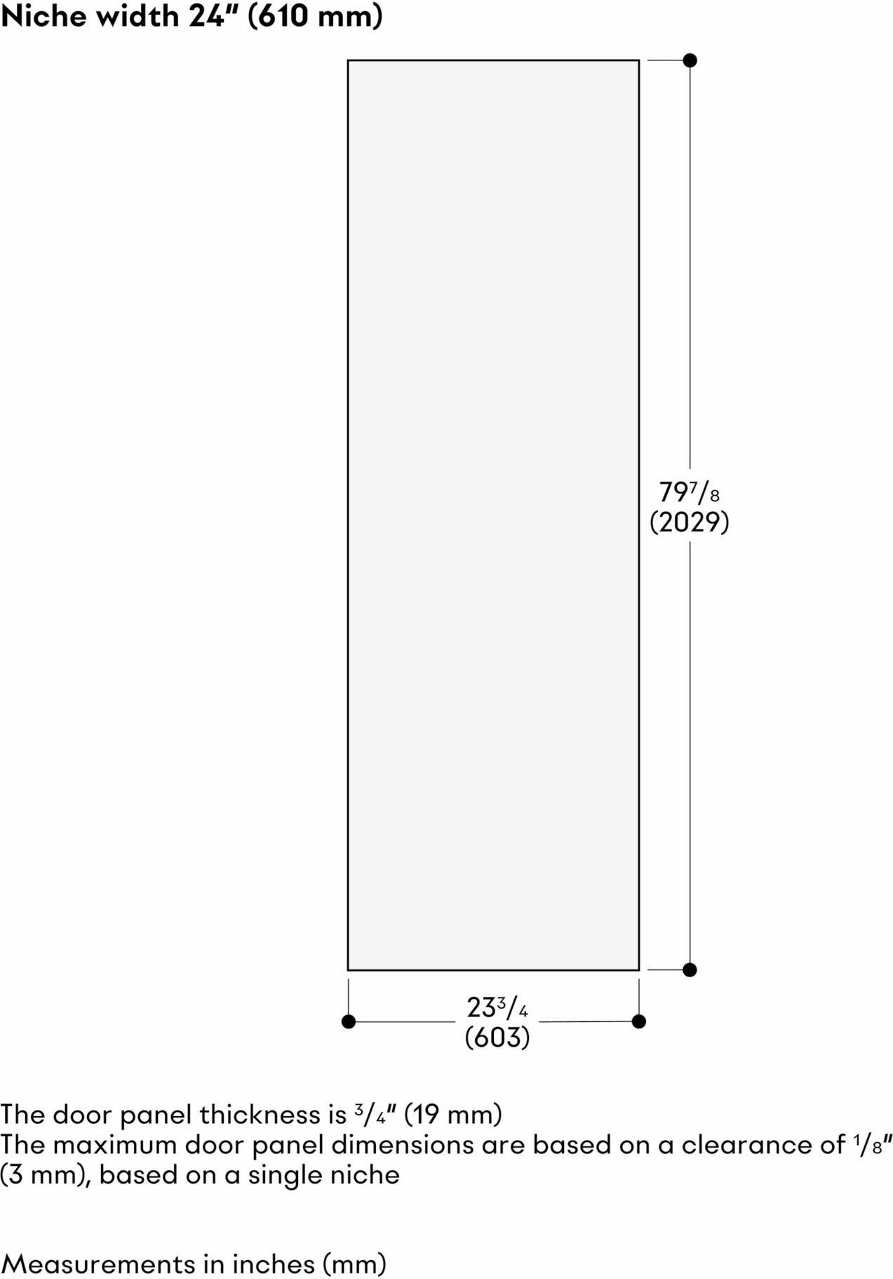 Gaggenau RVC467790 Custom Panel Ready