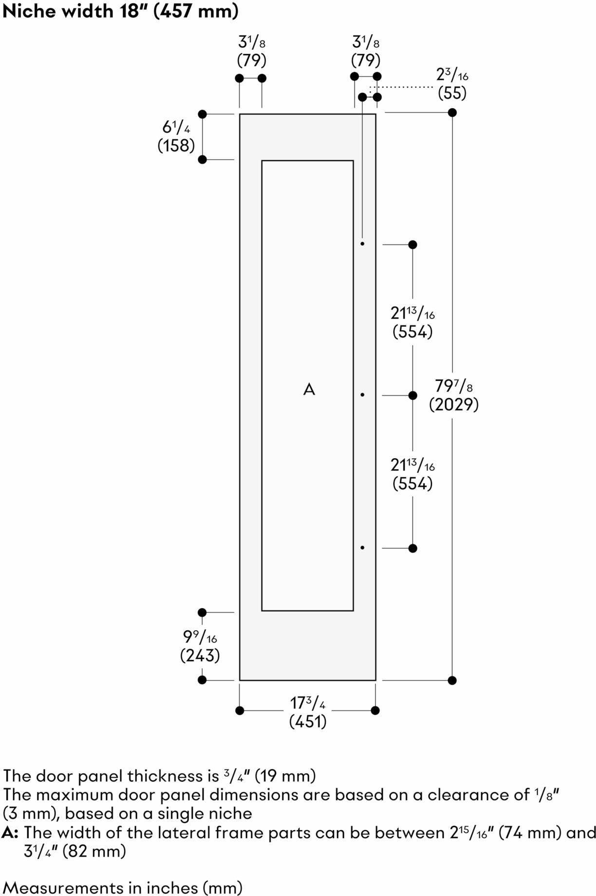 Gaggenau RVW417770 Custom Panel Ready