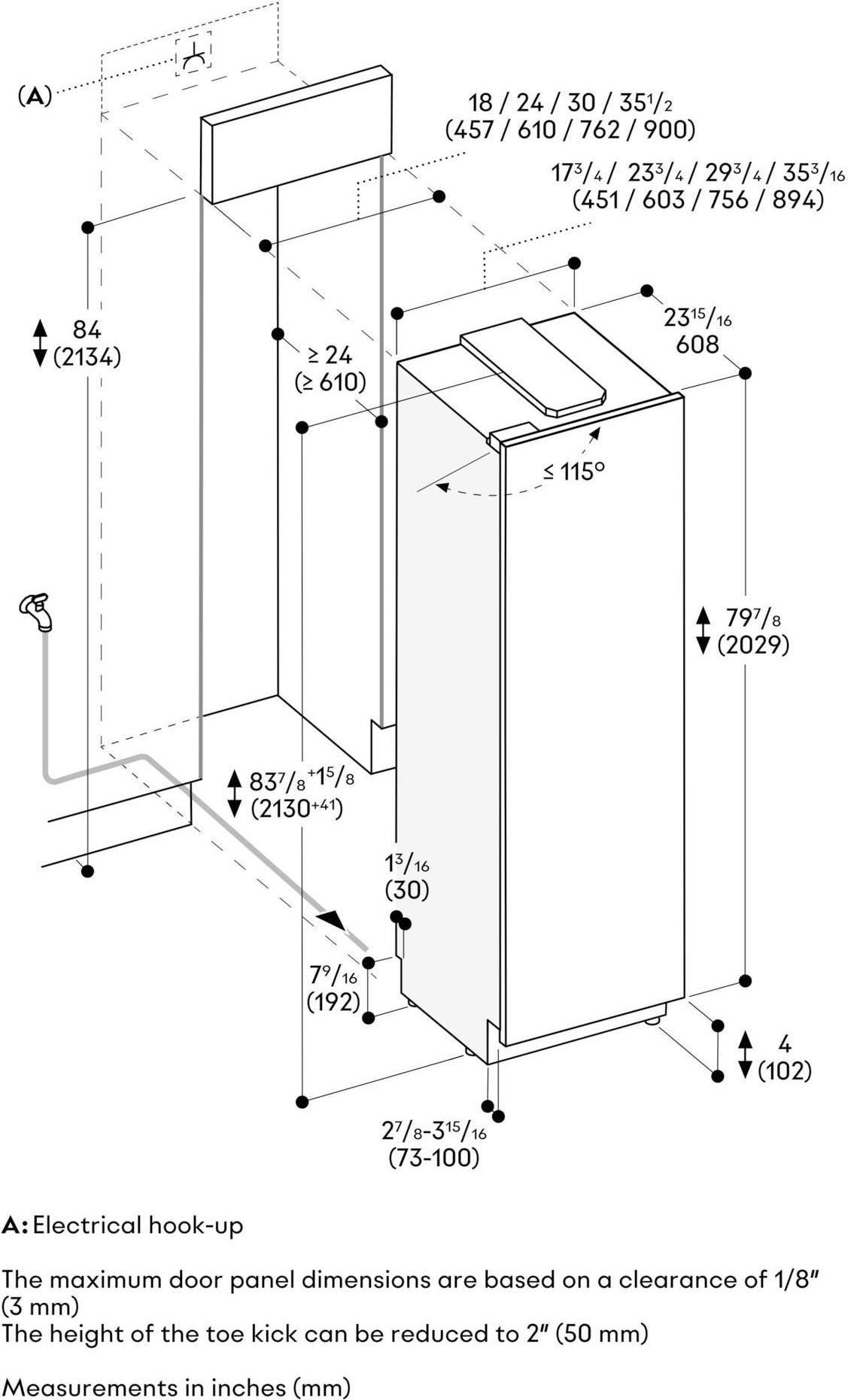 Gaggenau RVF467790 Custom Panel Ready