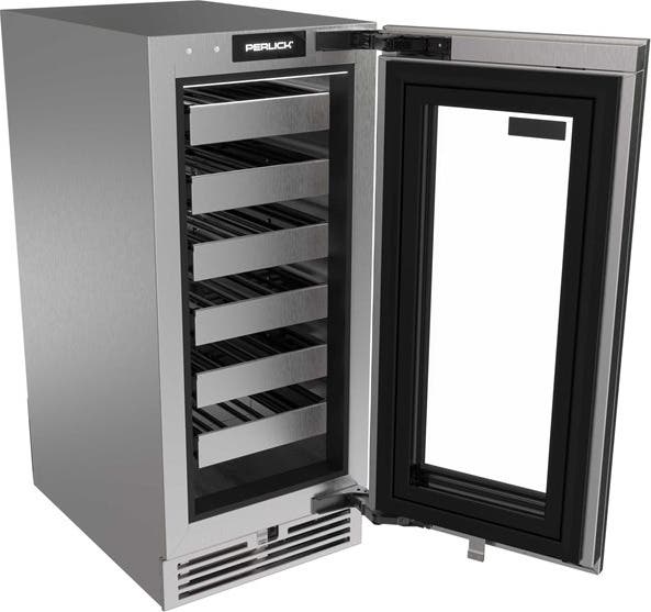 Perlick G5WR15GL Glass Door With Reversible Hinge