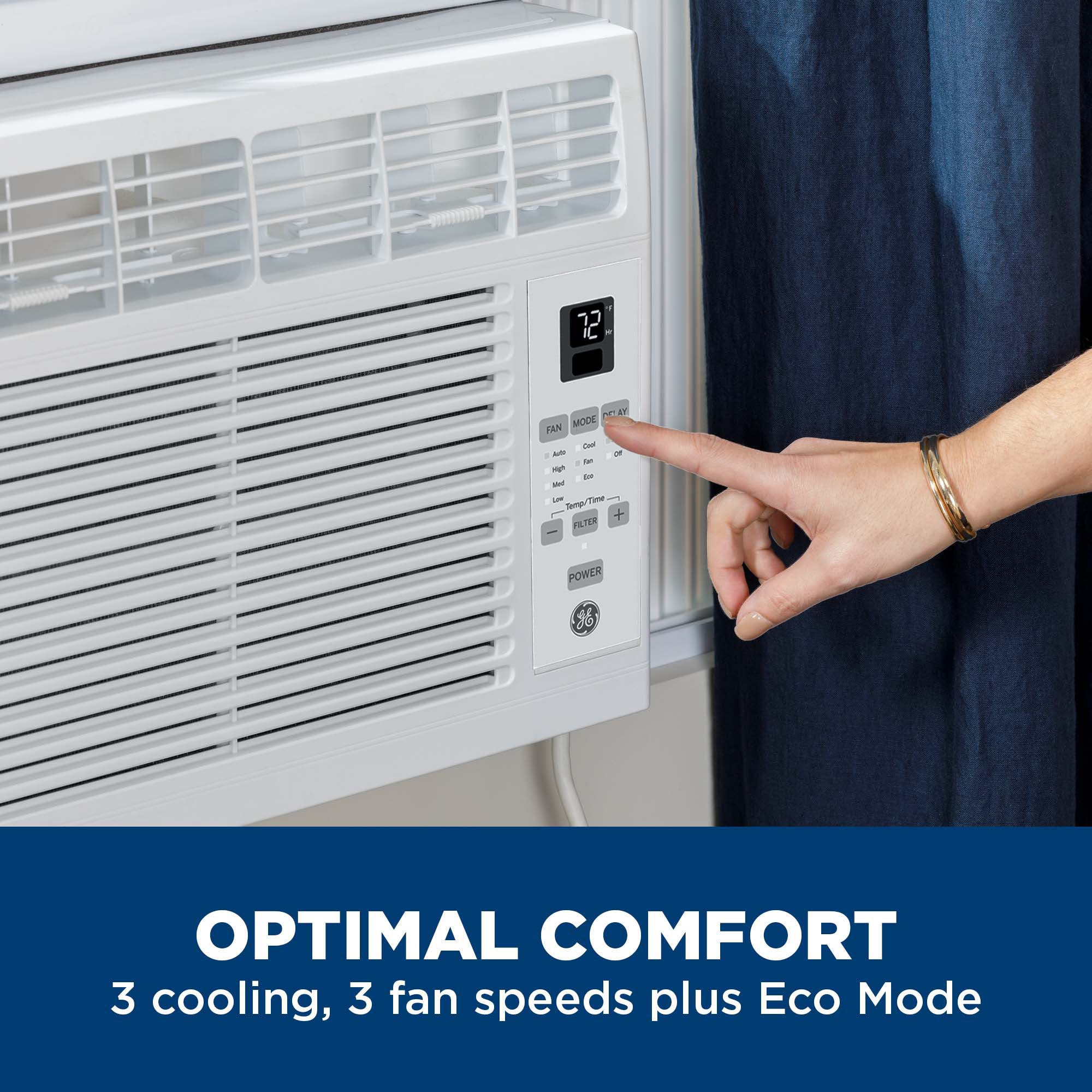 GE AHSE06CA 6,000 Btu, White