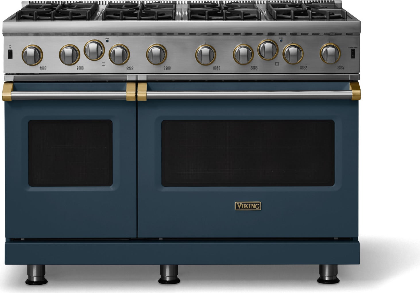 Viking VGIC54828BSQBB 48 Inch 8 Burner Gas Range Squall