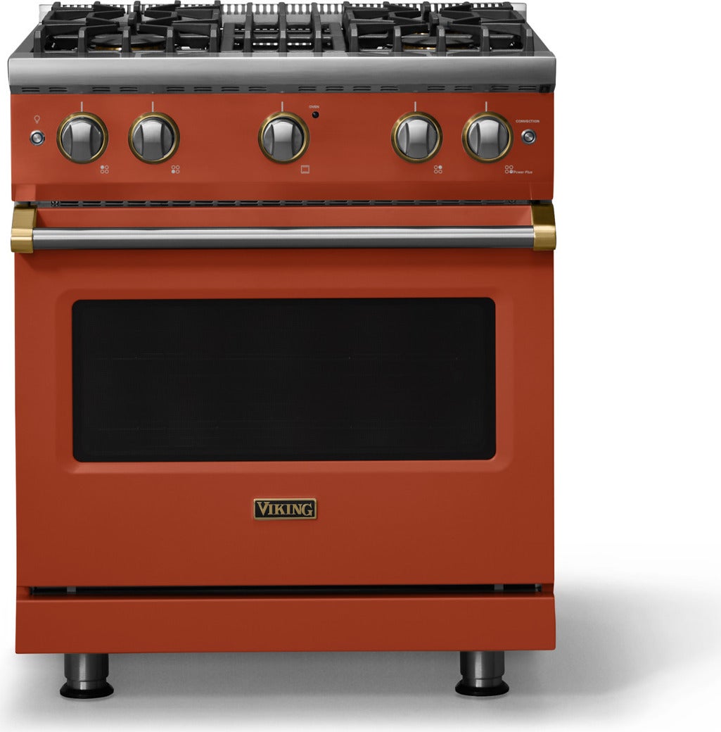 Viking VGR53044BSC 30 Inch Freestanding Gas Range Spiced Cider