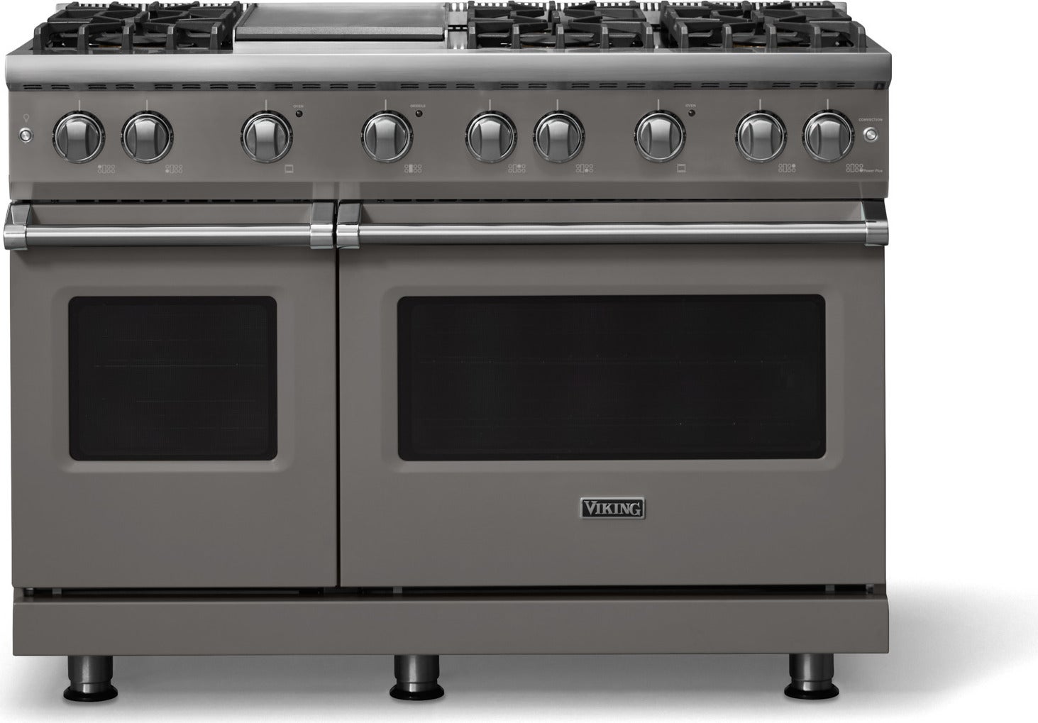 Viking VGR54846GDGLP 48 Inch 6 Burner Gas Range Damascus Gray