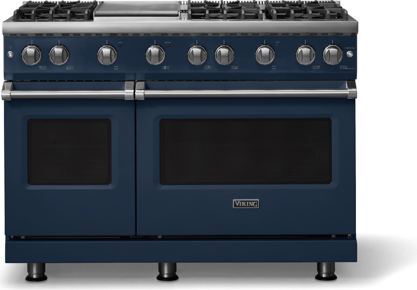 Viking VGR54846GDGLP 48 Inch 6 Burner Gas Range Damascus Gray