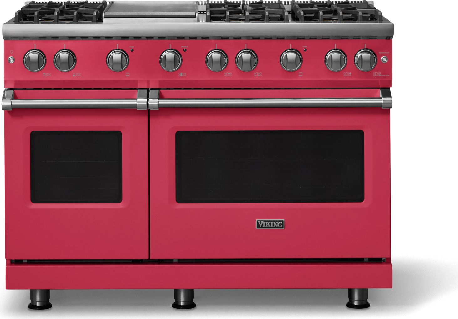 Viking VGR54846GDGLP 48 Inch 6 Burner Gas Range Damascus Gray