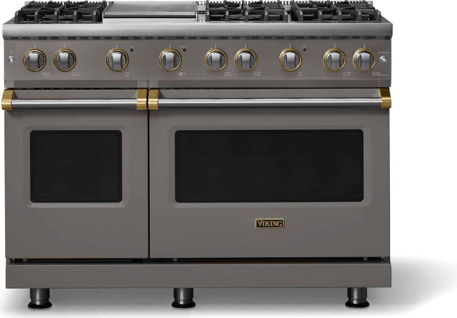 Viking VGR54846GDGLP 48 Inch 6 Burner Gas Range Damascus Gray
