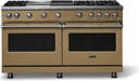 60 Inch 6 Burner Gas Range With Griddle And Grill