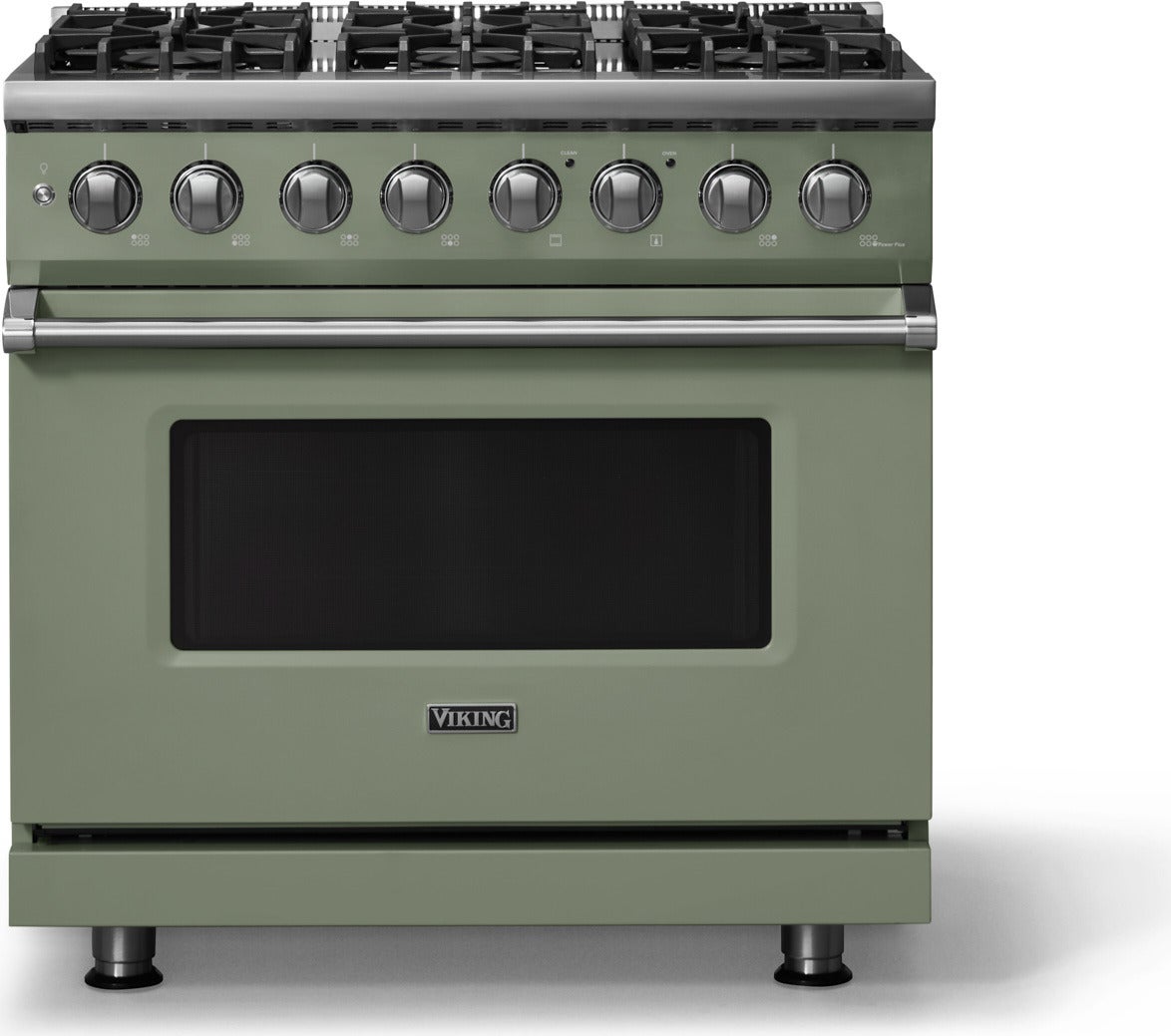 ベリ〜 Viking VDR53646BEUBBLP 36 Inch 6 Burner Dual Fuel Range