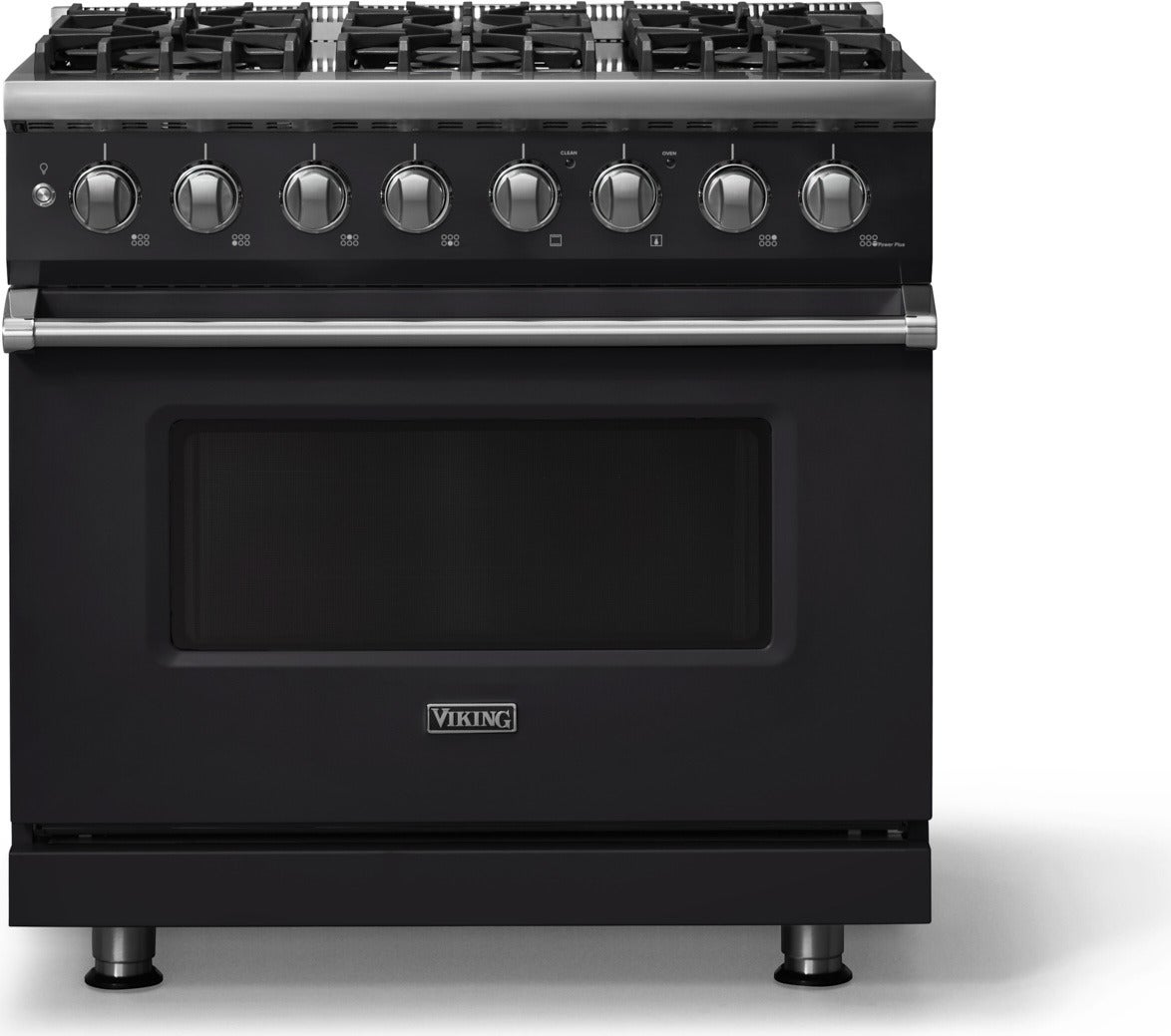 Viking VDR53646BMALP 36 Inch 6 Burner Dual Fuel Range: Martini