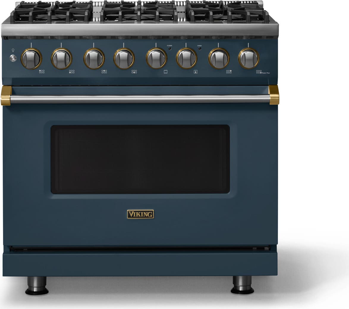 Squall With Brushed Brass Trim, Liquid Propane