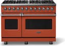 48 Inch 8 Burner Dual Fuel Range With Self Cleaning