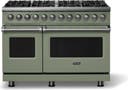 48 Inch 8 Burner Dual Fuel Range With Self Cleaning