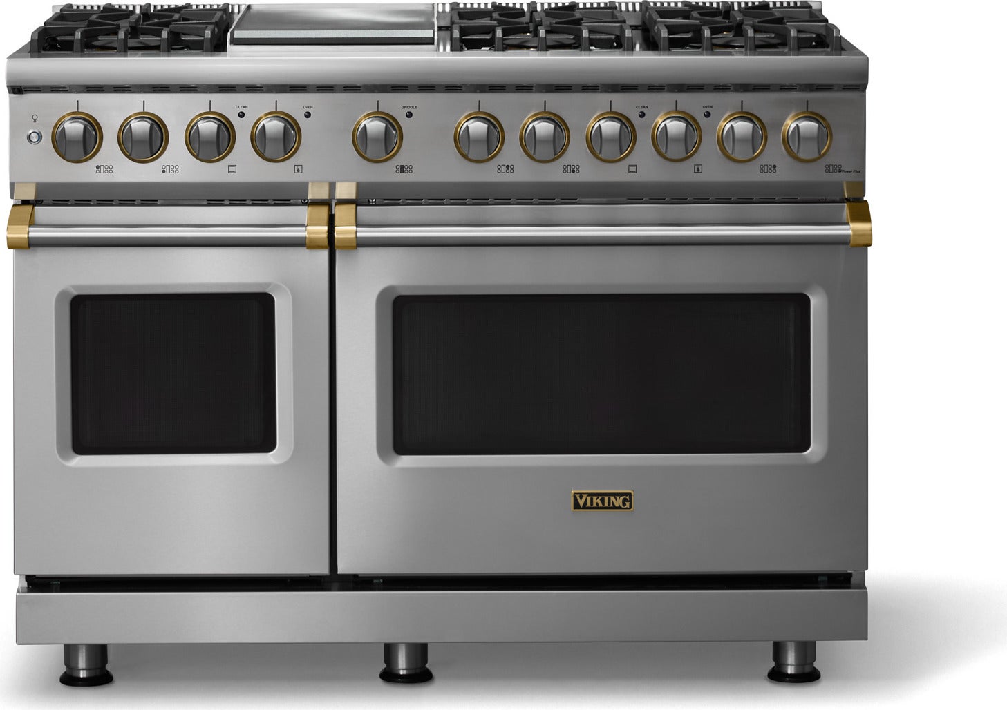 Viking VDR54846GSS 48 Inch 6 Burner Dual Fuel Range Stainless