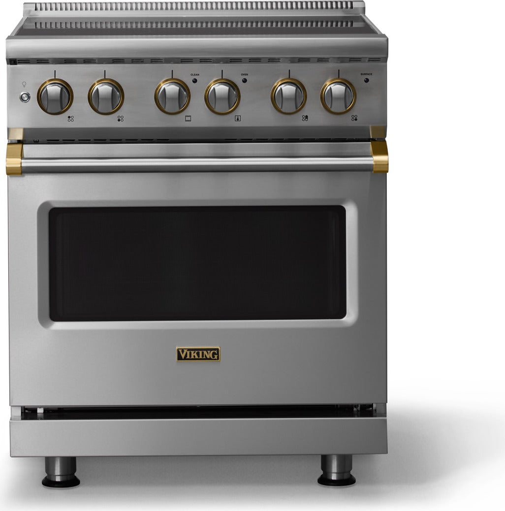 Viking VER53044BSS 30 Inch 4 Burner Electric Range Stainless Steel