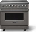 36 Inch 6 Burner Induction Range With Self Cleaning