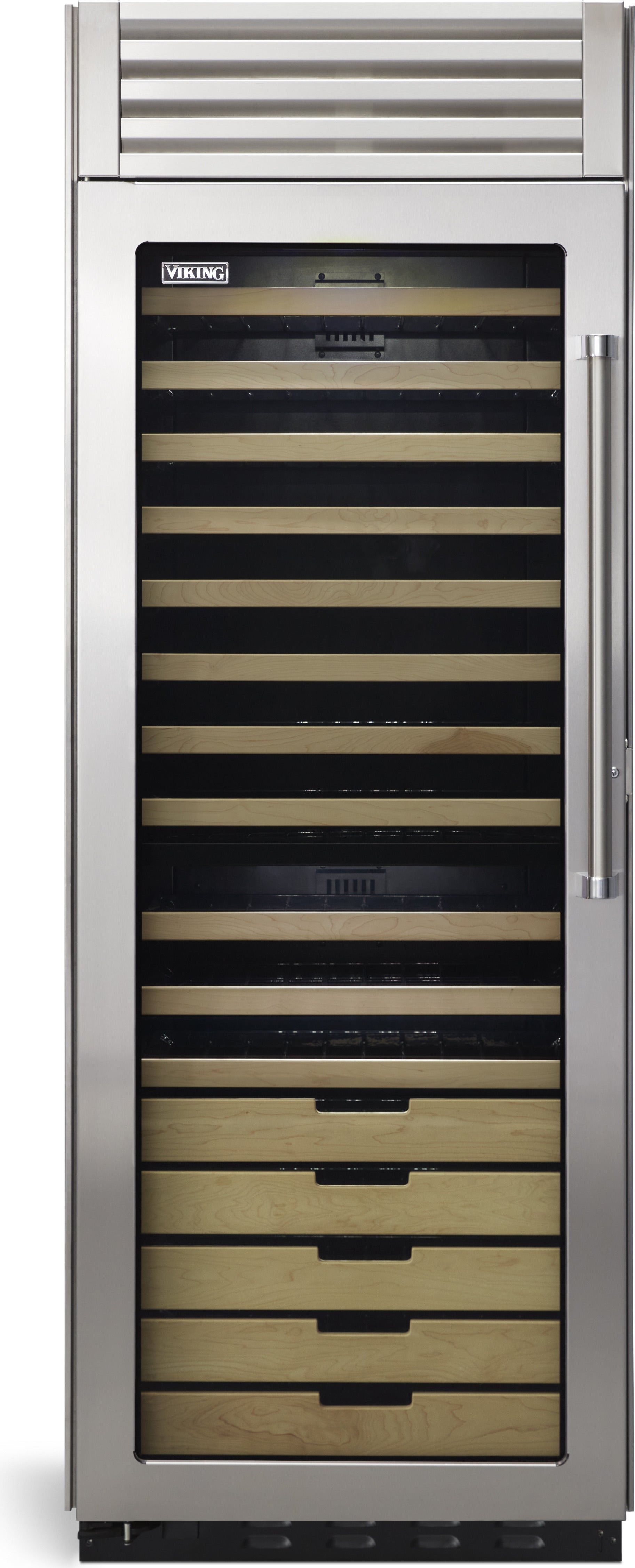 Viking VCWD630SG51A 30 Inch Built-In Wine Cellar: Stainless Steel