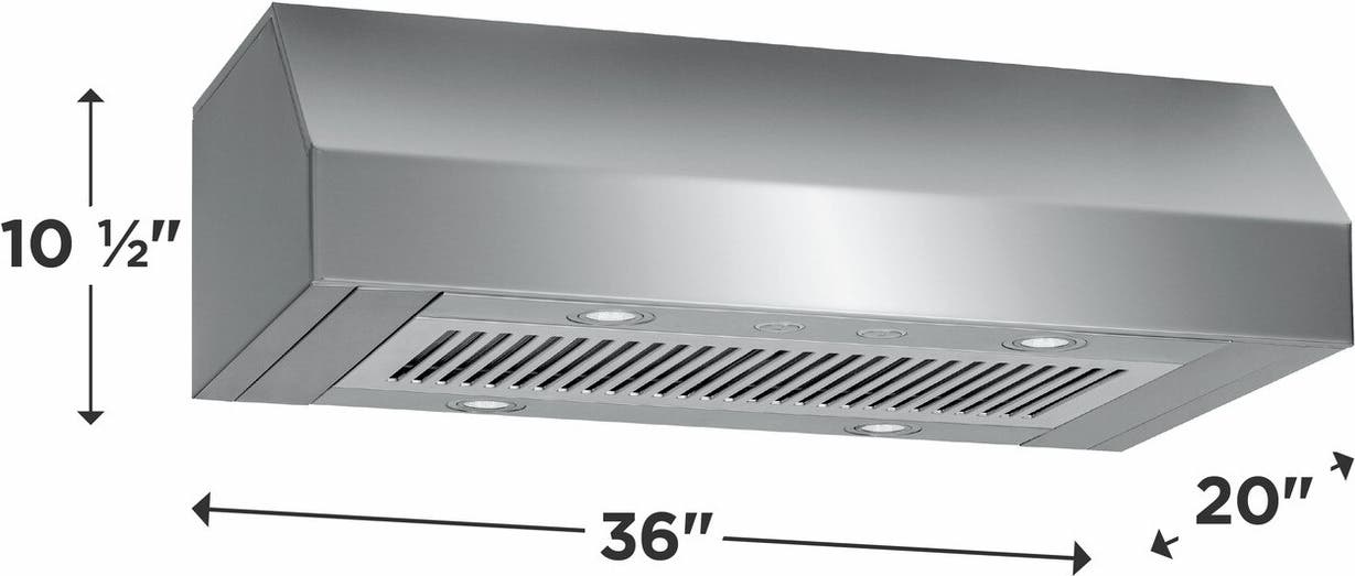 Frigidaire Professional FHWC3650RS Stainless Steel, 36 Inch