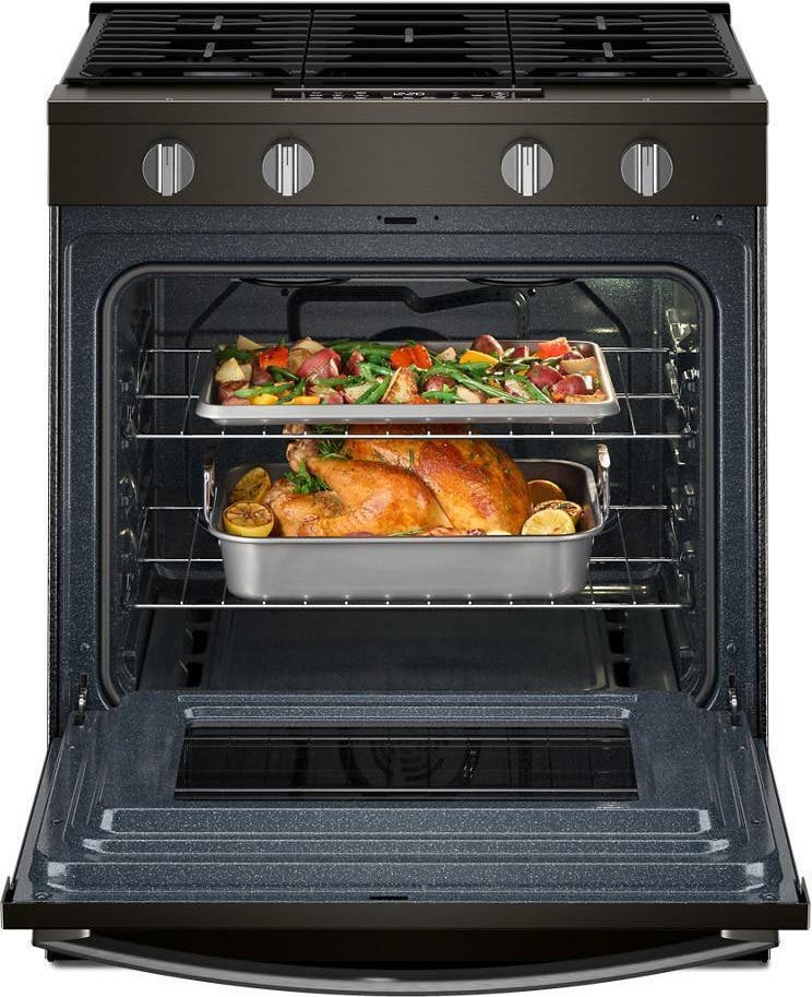 Whirlpool WSGS4530TV Black Stainless Steel
