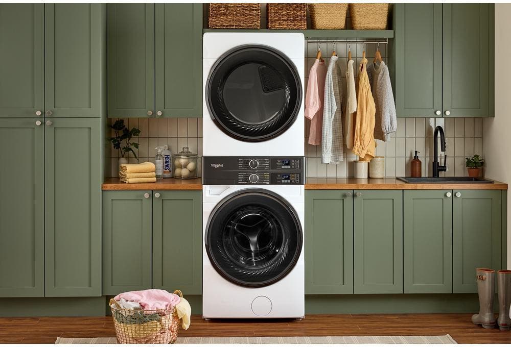Whirlpool WEF5727TW Electric, White